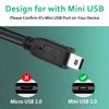 Aprelco Mini USB Data SYNC Charging Cable Cord Compatible with Wacom Bamboo Tablet CTH-470 CTH-470M