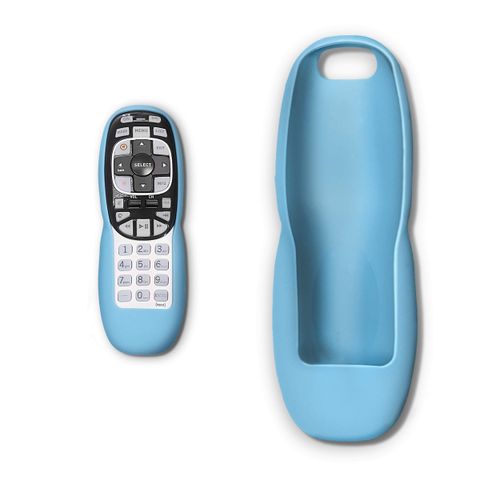 THE CIMPLE CO - DirecTV Compatible Remote Control Case - RC70, RC70H, RC71, RC71H, RC72, RC73, and RC73B - Rubber Protective Skin - Blue Non-Slip Sleeve - 1 Pack