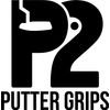 P2 Putter Grips Aware Tour Putter Grip, Black, Textured, 51g