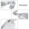 MSY BIGSUNNY Stainless Steel Spoon Rest for Kitchen Silver