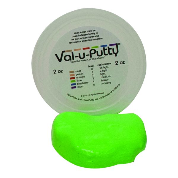 Val-u-Putty 10-3903 Exercise Putty, Lime, 2 oz.