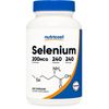 Nutricost Selenium 200mcg, 240 Vegetarian Capsules