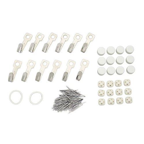 Hikari KBFTM-1101 Gypsum Board Hooks, Round Value Type, Pack of 12