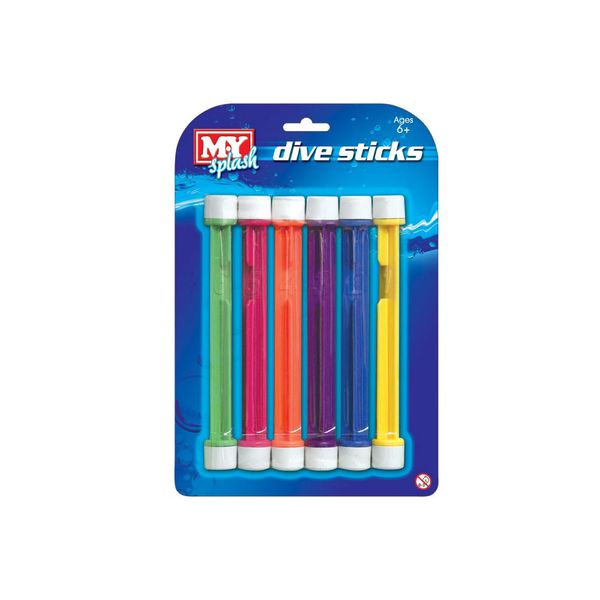 M.Y Splash Dive Sticks 6 Pack Swimming Pool Accessoires Divivng Pool Toys