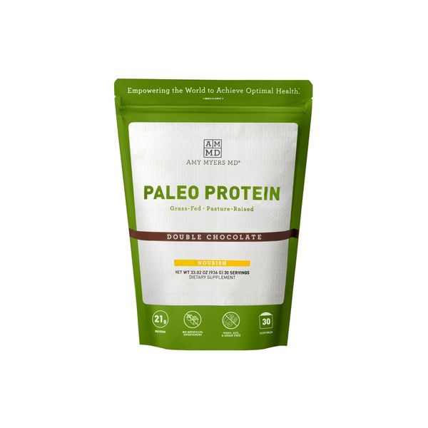 Amy Myers MD Paleo Protein Powder - Clean Grass Fed, Pasture Raised Protein H...