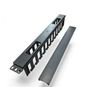 Grid DCS 1U Black Horizontal Cable Management 12 Slot (Plastic)
