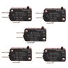 Heschen Microswitch, V-16-1C25, SPDT, Pin Button, 16A 250VAC, 5PCS