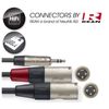 Stagg 21383 2 m Audio Splitter Y Cable - Black