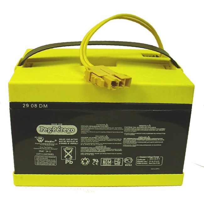 Peg Perego 24 Volt Replacement Battery for Peg Perego Vehicles