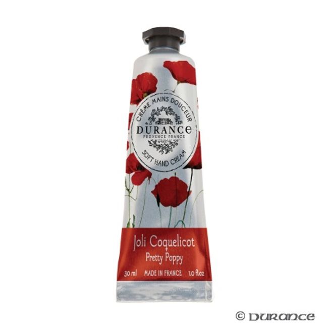 DURANCE (PLANT) Hand Cream 30ml Pretty Poppy Flower (Plant)