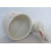 Yankee Candle T/L Tea Light Holder Spring White & Pink Bunny EASTER BASKET 