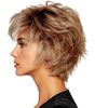 Raquel Welch Voltage Short Layered Synthetic Wig by Hairuwear, Petite Cap, SS14/88 Golden Wheat