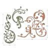 Sizzix 664176 Thinlits Die Set 3PK Adorned, Multi-Colour, One Size