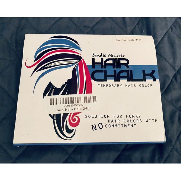 Temporary Hair Chalk Set - 24 Piece