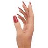Extra Wide Hot Pink Polished False Nails for Crossdressing Men