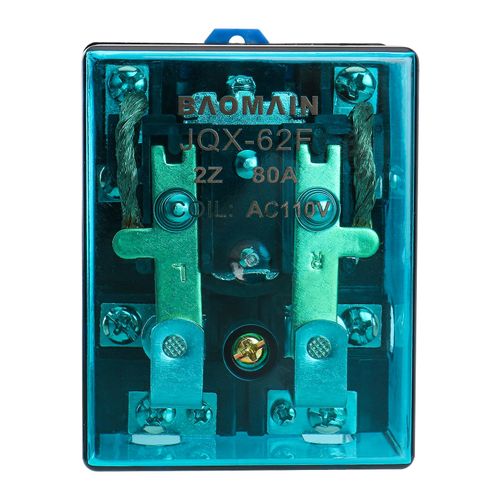 Baomain High Power Relay JQX-62F-2Z Coil Voltage AC 110V 80A DPDT 2NO 2NC Electronmagnetic Relay