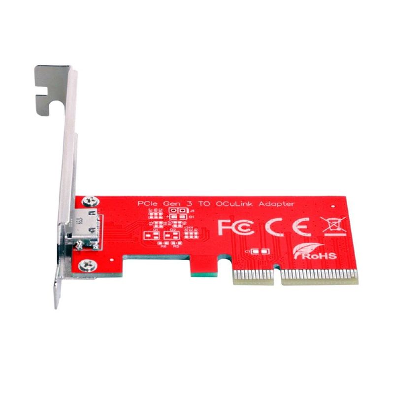 Cablecc PCI-E 3.0 Express 4.0 x4 to Oculink External SFF-8612 SFF-8611 ...