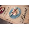 Blessed Burlap Placemats