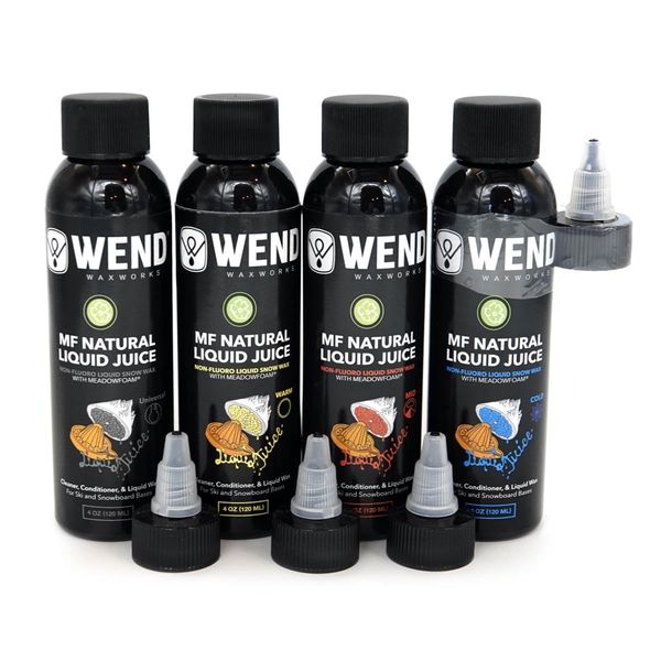 Wend MF Natural Liquid Juice Bottle, 4 oz