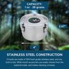 CVault Humidity Control Airtight Stash Container, Medium w/ 1 Humidity Pack