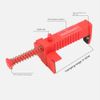 Niukuyu Brick Leveling Line Runner Bricklaying Measuring Drawing Leveler Construction Masonry Building Wire Puller Tools, Red