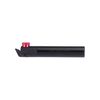 BBB Mini pump Compact Design, Lightweight, High Pumping Volume, Thumblock Lever System, NanoRoad BMP-48, Black, 110 mm
