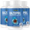 Bazopril- Blood Support- 3 Bottles- 180 Capsules