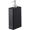 Yamazaki Tower Shampoo Dispenser Black Rectangular