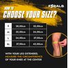 F3RALS ® Knee Sleeves Weight Lifting | 7mm Neoprene Compression Support - Cross Training Powerlifting Squats