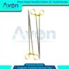 Tungsten Carbide Insert Tipped Mayo Hegar Needle Driver 12" Long Reach - 2 Pack