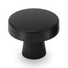 BUKOBYHE 10 Pack Kitchen Cabinet Knobs Matte Black Cabinet Knobs Black Drawer Knobs Solid Kitchen Hardware