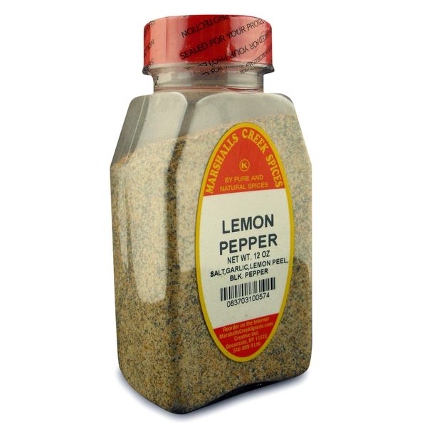 Marshall’s Creek Spices Lemon Pepper Seasoning, 12 Ounce