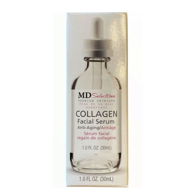 MD Selections Collagen Anti Aging Facial Serum 1 Fl Oz NEW!