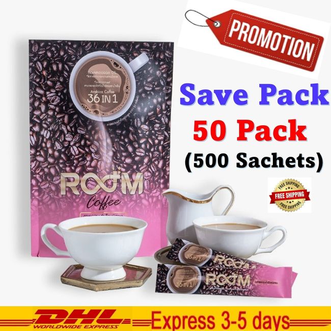 50x Room Coffee For Weight Control Slim Body Fast ship DHL Express Wholesale Lot