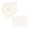 Cards with Envelopes, Wedding Cream Matt, A2 Folded, 25 Pack