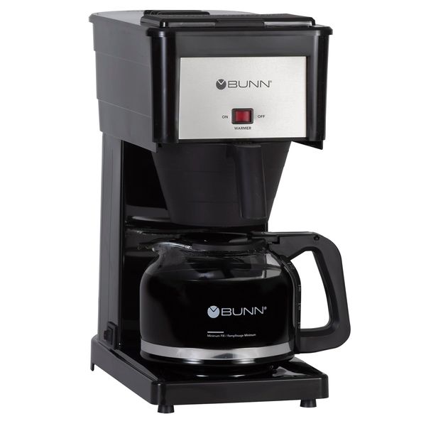 BUNN GRB Velocity Brew 10-Cup Home Coffee Brewer, Black