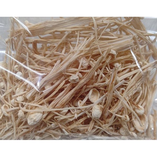 Domestic (Kagoshima Prefecture) Dried Enoki Mushrooms, 17.6 oz (500 g), Room Temperature, Commercial Use