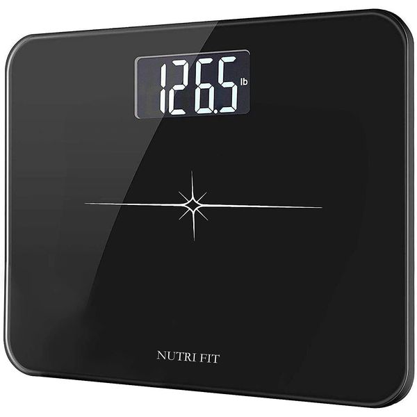 Extra-Wide/Ultra-Thick Digital Body Weight Bathroom Scale with 3 Inch Large Easy