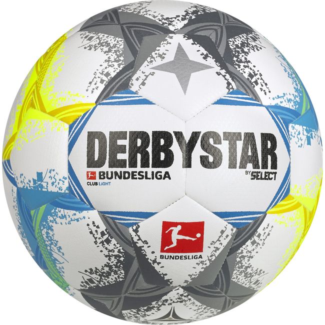 Derby Star Soccer Ball, No. 4 Ball, BUNDESLIGA CLUB Light V22, Lightweight Ball, Leisure Ball, For Elementary School Students