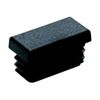 ELESA PEC-R100X30-BK Pipe End Caps 2-Pack