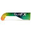 Paper Cardboard Diffraction Glasses - Geometric Rainbow - 100 Pack Firework Party Glasses Bulk Rave Glasses