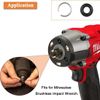 3/8" Impact Wrench Retaining Ring Clip w/ O-Ring Compatible with Milwaukee Type