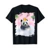 Cute Self-Care Bathing Panda Palm Bath T-Shirt