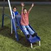 XDP Recreation Free N' Swing Swing Set, Gray, 91"D x 168"W x 74"H