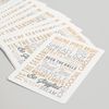 Lantern Press Making Spirits Bright, Typography (52 Playing Cards, Poker Size Card Deck with Jokers)