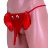 Black Eyes Moving Elephant Pants Red