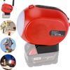 Portable Speaker Bluetooth Player Loudspeaker For Milwaukee 18V Li-ion Battery