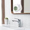 Shower Timer Clock Waterproof, Digital Bathroom Kitchen Wall Clock with LCD Display, 12/24 Hour Format, Temperature, Countdown Timer, Suction Cup, Hanging Hole