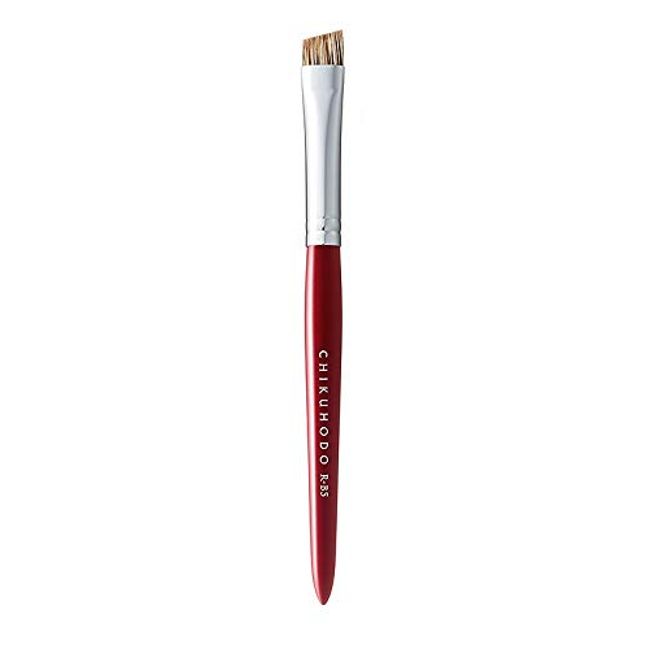 Kumano Brush (Cosmetic Brush) Takehodo Regular Series Eyebrow Brush Water Badger RR-B5 Red Line Makeup Brush