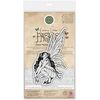 Craft Consortium - Faeries - Photopolymer A6 Stamp Set - Crouching